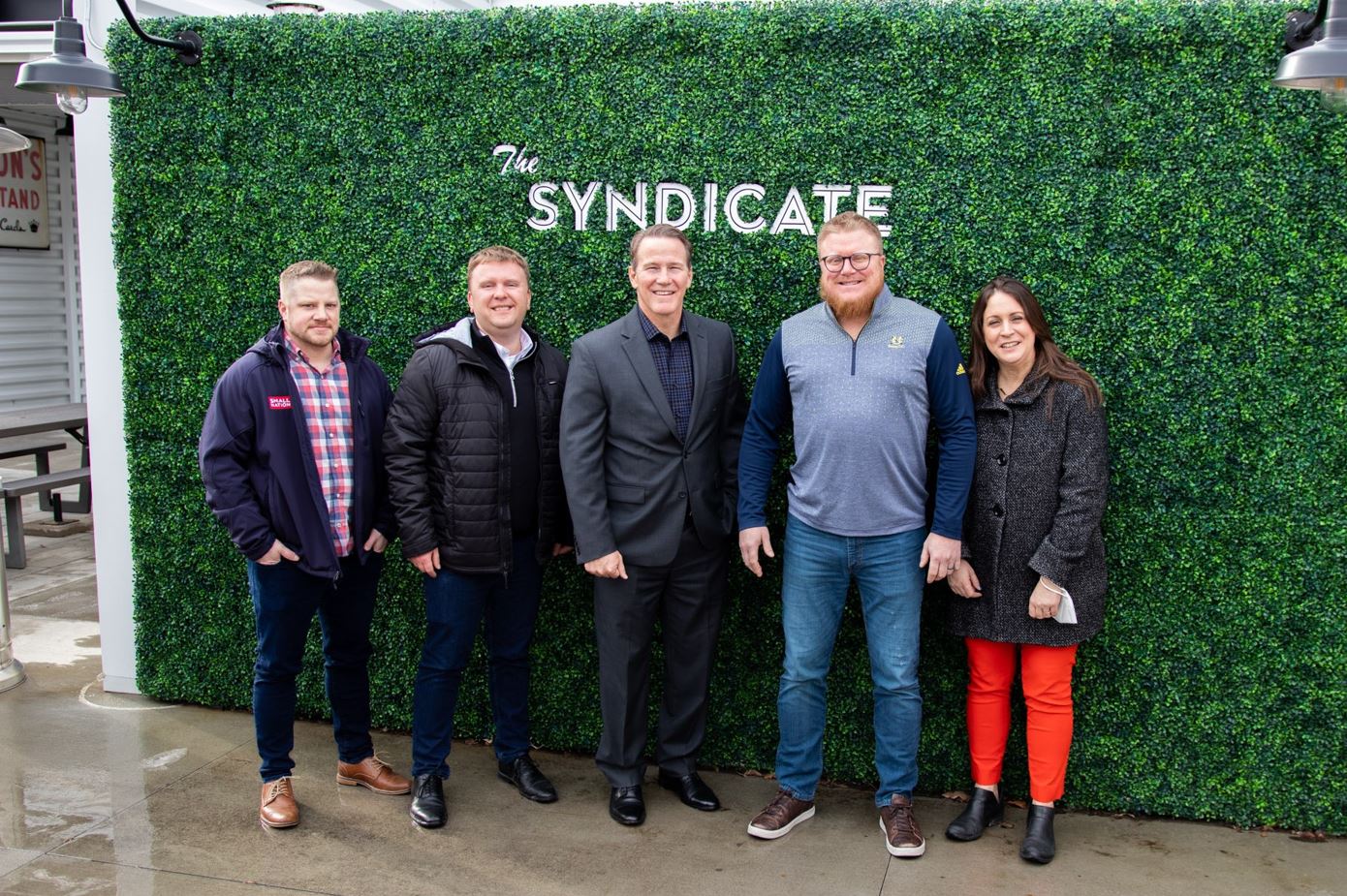 Lt. Gov. Husted tours Downtown Bellefontaine with Small Nation, throws