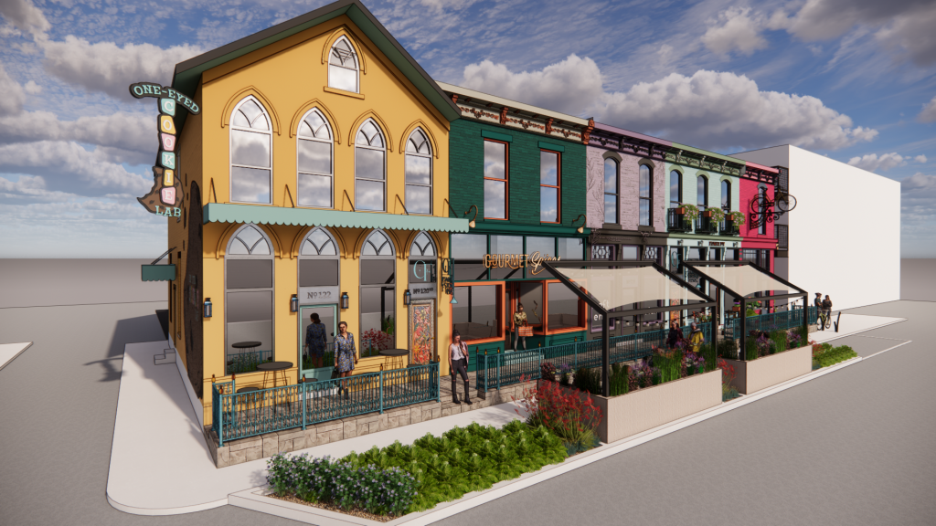Bellefontaine introducing pop of color with 1.1M development Small