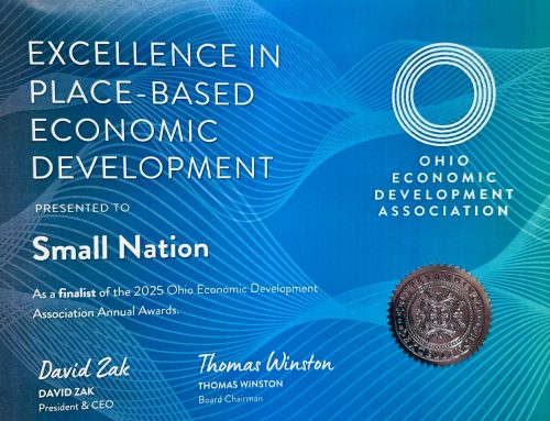 Small Nation Attends OEDA Annual Summit, Recognized as Finalist for Excellence in Place-Based Development Award